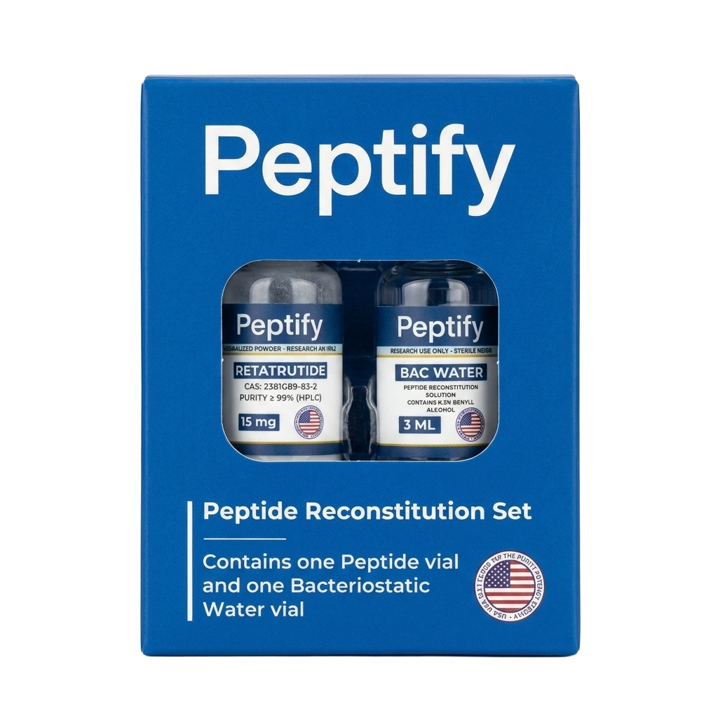 Kit Peptify — Retatrutide + Agua Bacteriostática