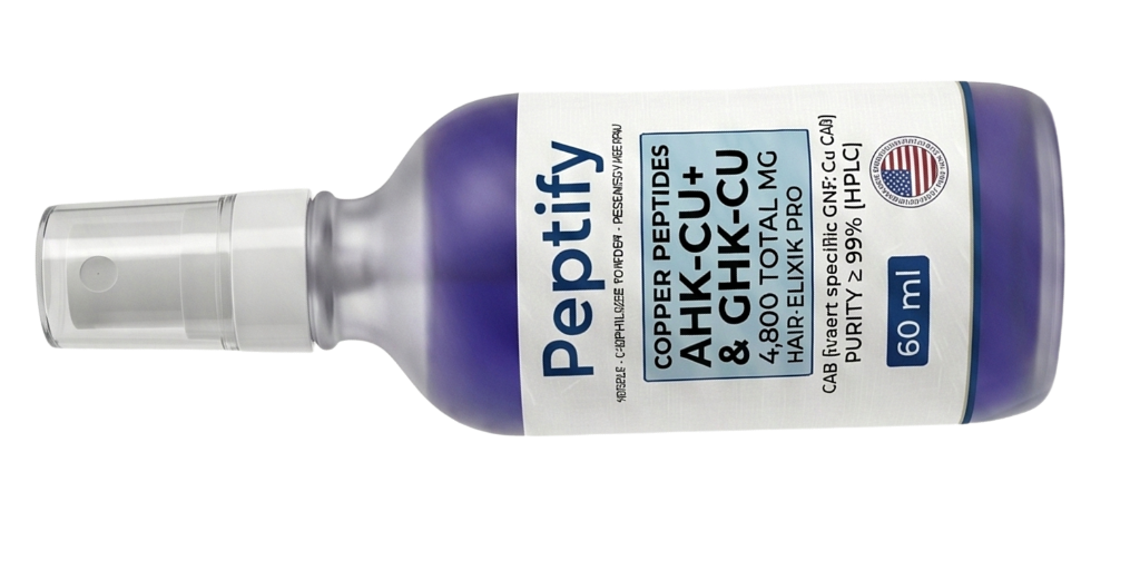 Sérum Capilar Regenerador GHK-Cu + AHK-Cu Peptify